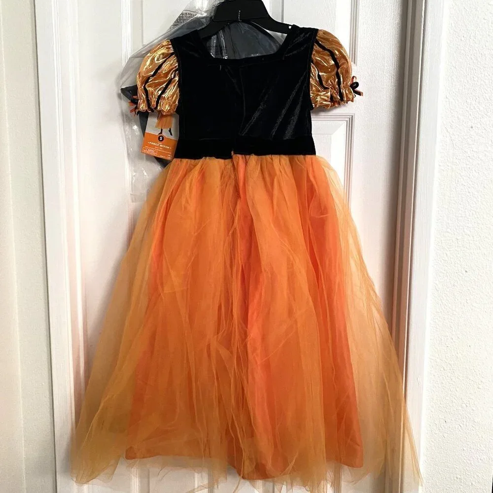 Target Kids' Fancy Witch Halloween Costume Dress Size S Hyde & EEK! Boutique™